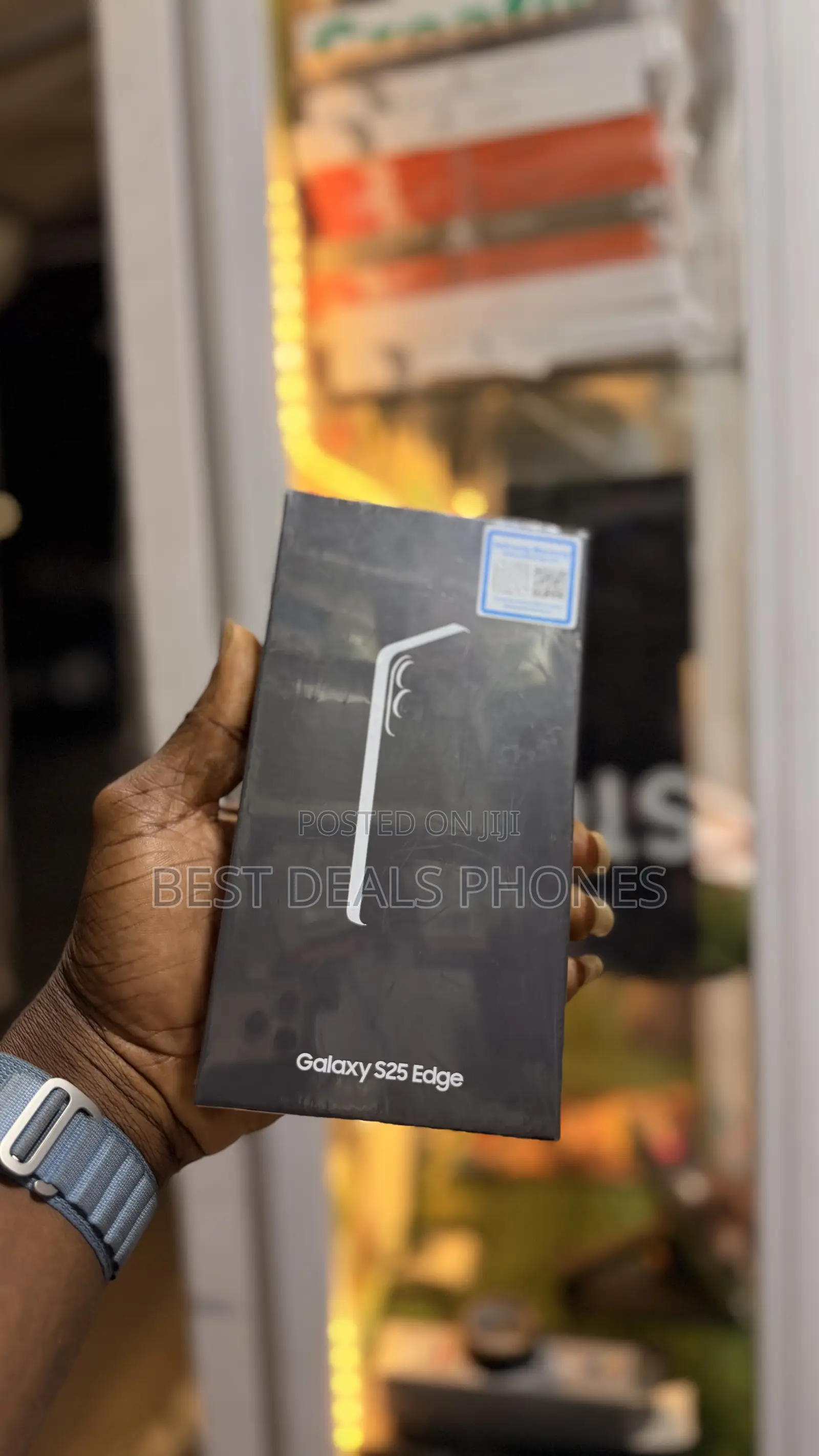 New Samsung Galaxy S25 Edge 256 GB Black