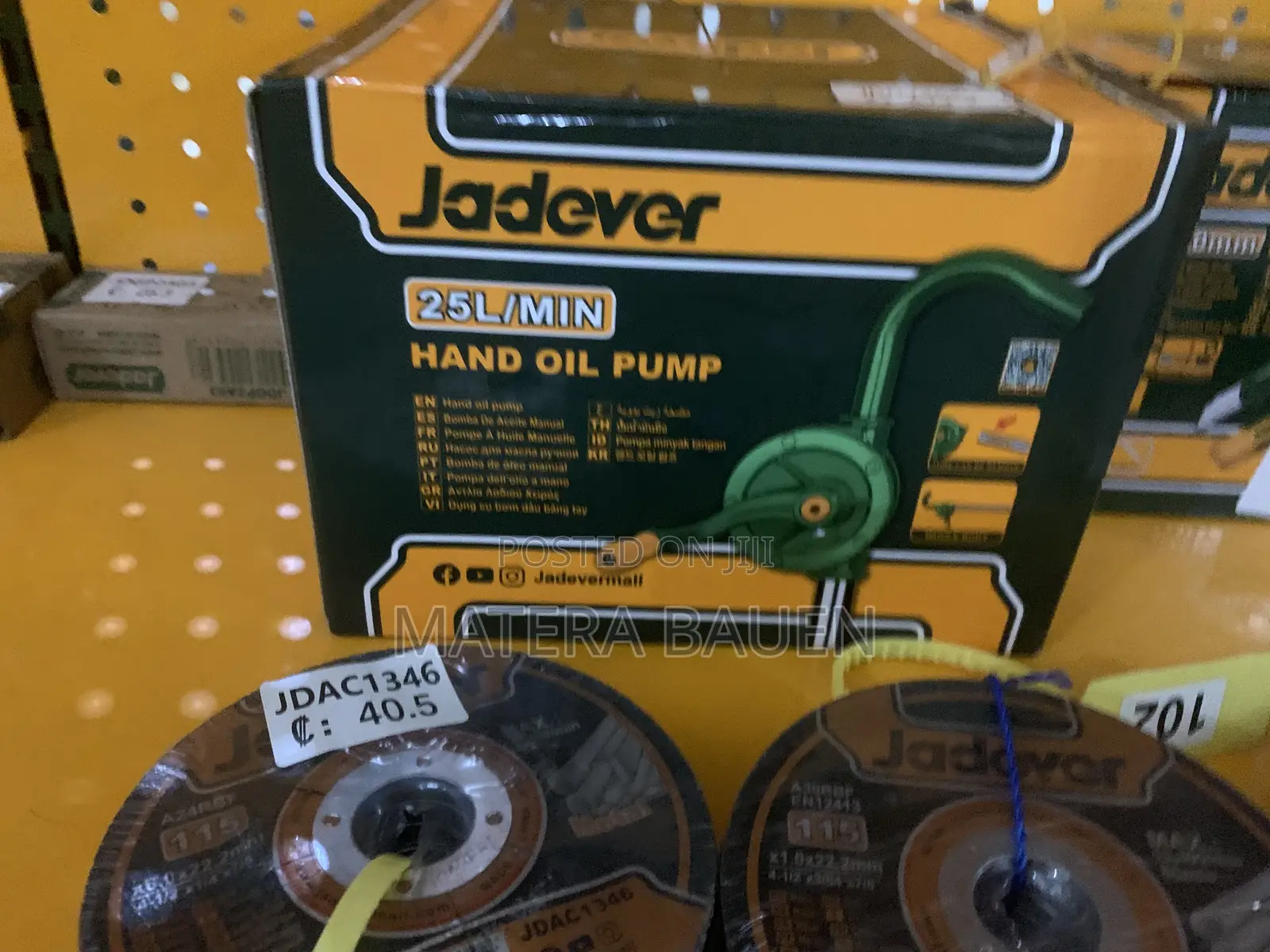 Quality Hand Oil Pump 25l/Min #Jdhy2525