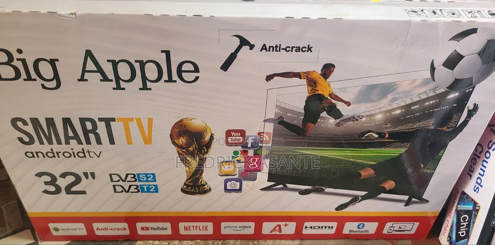 Big Apple 32-Inch Smart Android Tv Featuring an Unbreakable Screen
