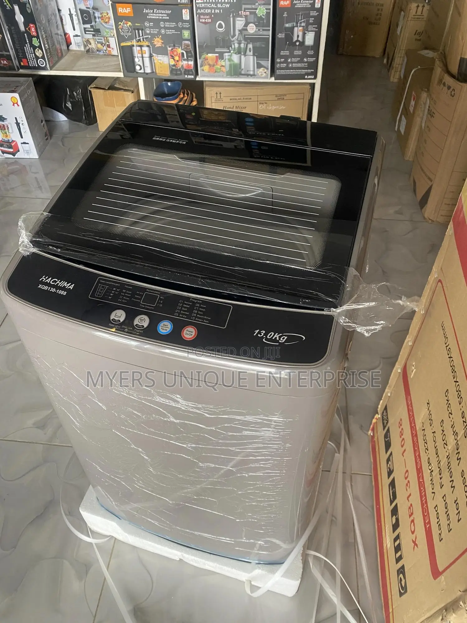 Hachima Fully Automated Washing Machine (13kg)