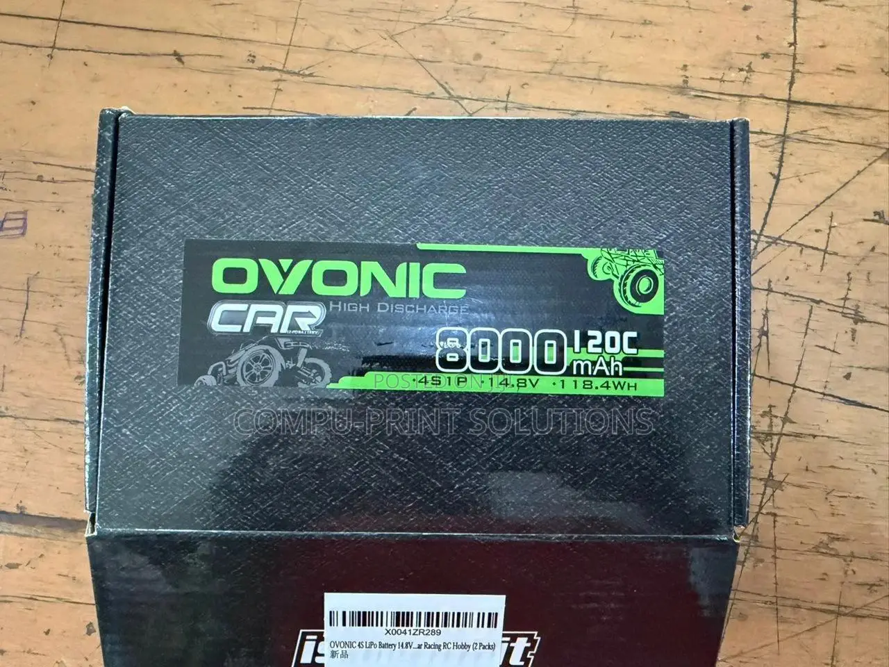 Ovonic 4s Lipo Battery 14.8v 8000mah 120c With Ec5 Connector