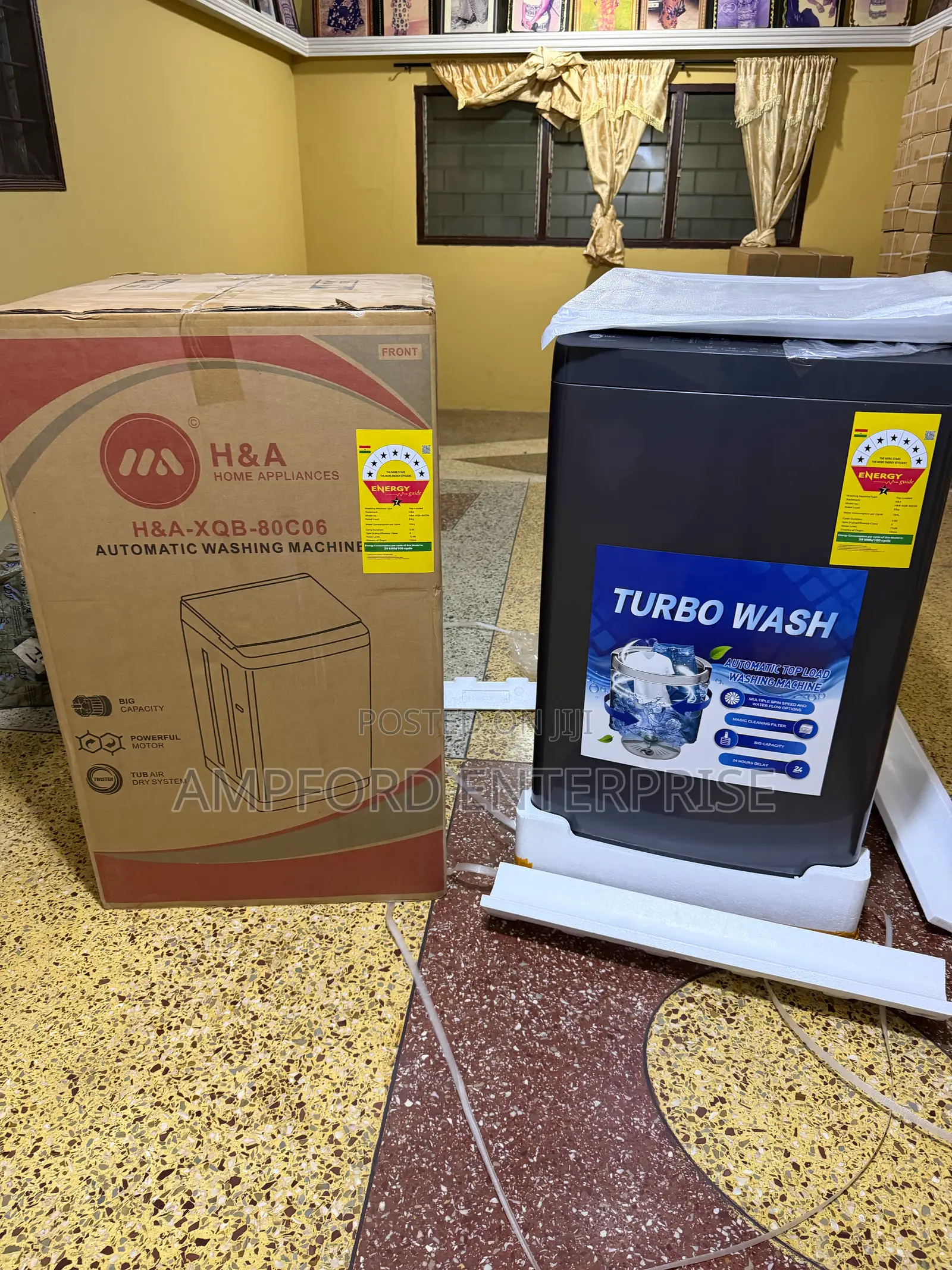 8kg Top Load Washing Machine - Automatic - With Pump