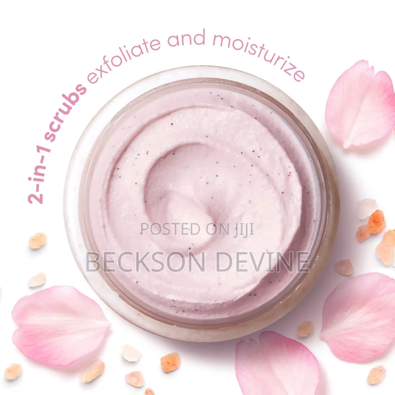 Dove Himalayan Salt Rose Oil Body Scrub