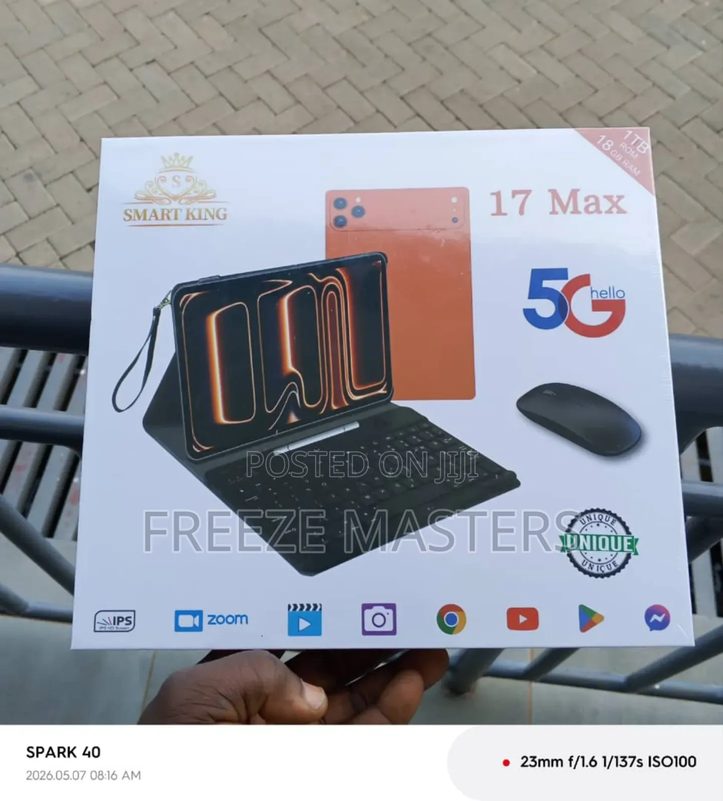 New Imose X-II Tablet 1 TB Gray