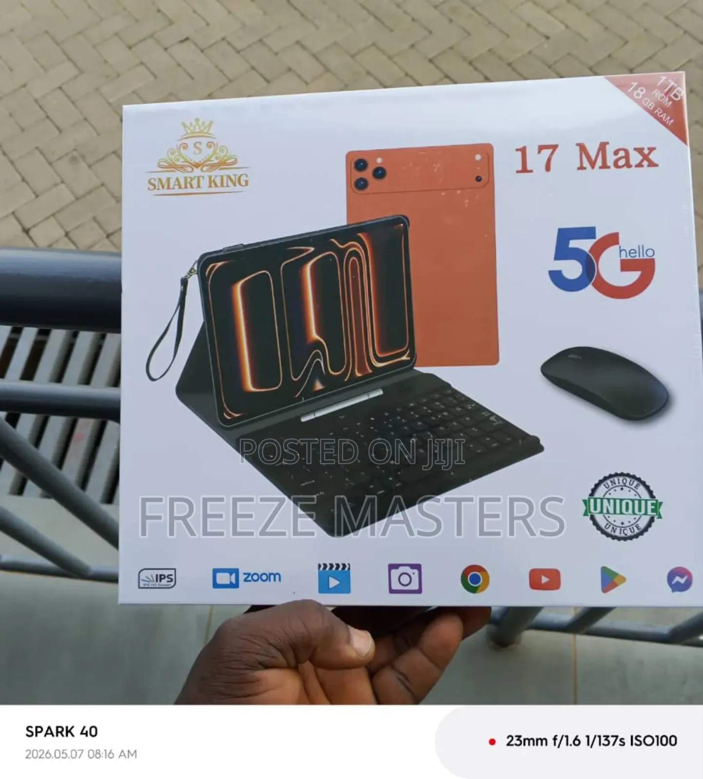 New Imose X-II Tablet 1 TB Gray