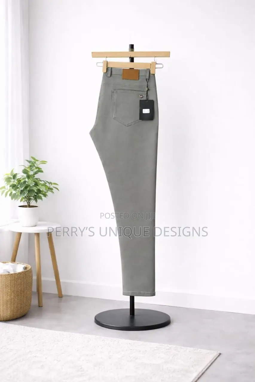Urban Sage Slim-Fit Khaki Trousers