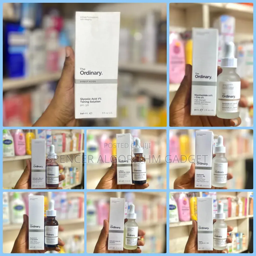 The Ordinary Glycolic Toner/Alpha Arbutin/Niacinamide/Lactic/S.A Serum