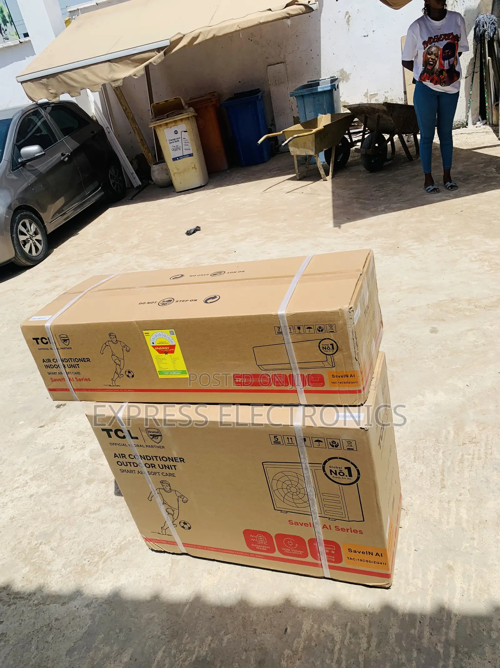 Silent Worker Split Inverter Air Conditioner TCL 1.5hp