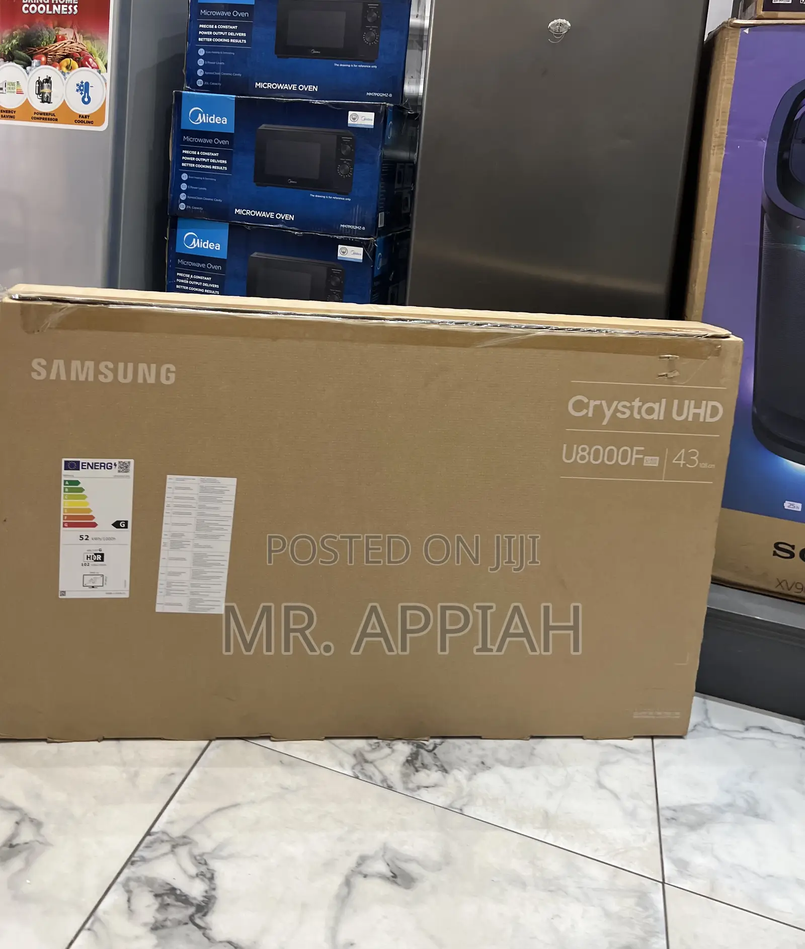 Authentic Samsung 43f6000f 43” Full Hd Smart Screen Tv(Black)2025