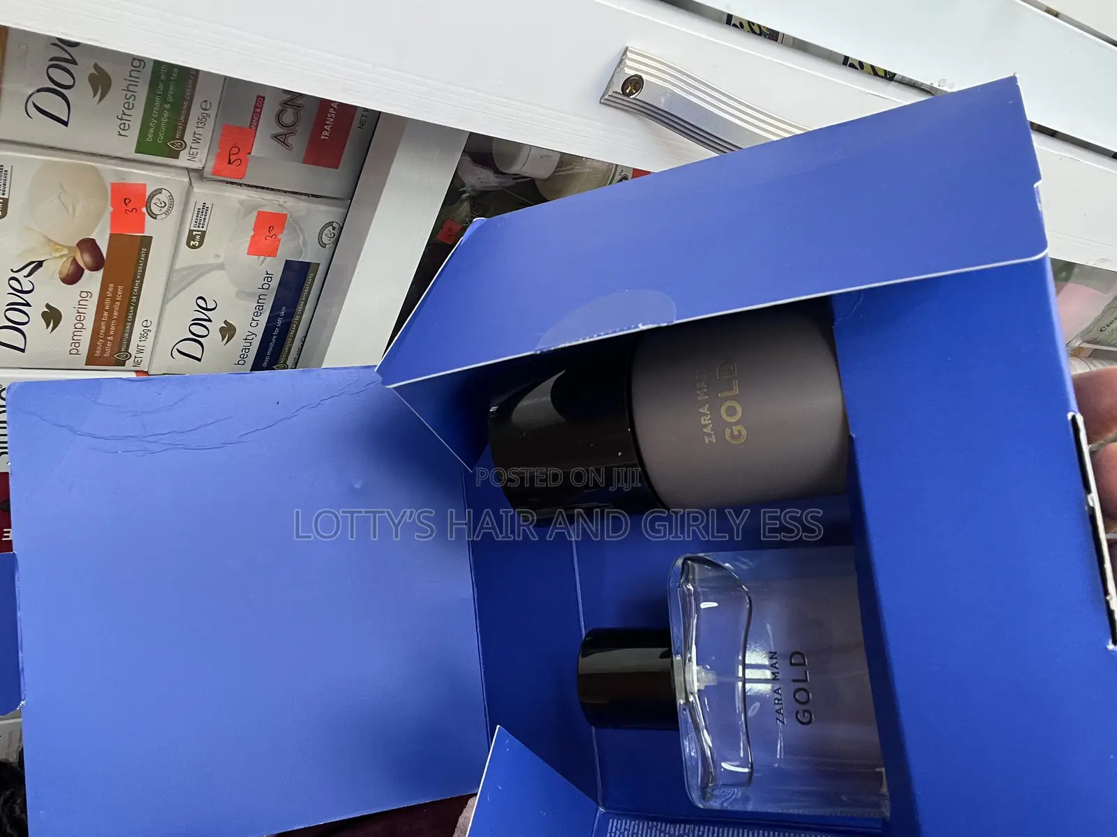 Zara Man Gold Eau De Toilette Deodorant Set