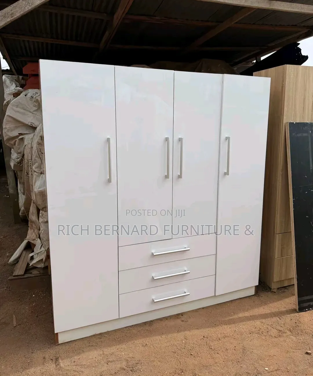 3in1 Foreign Laminated Wardrobe