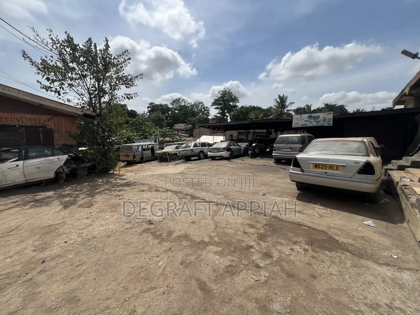 Roadside Double Plot for Sale at Suame Magazine to Old Tafo New Road