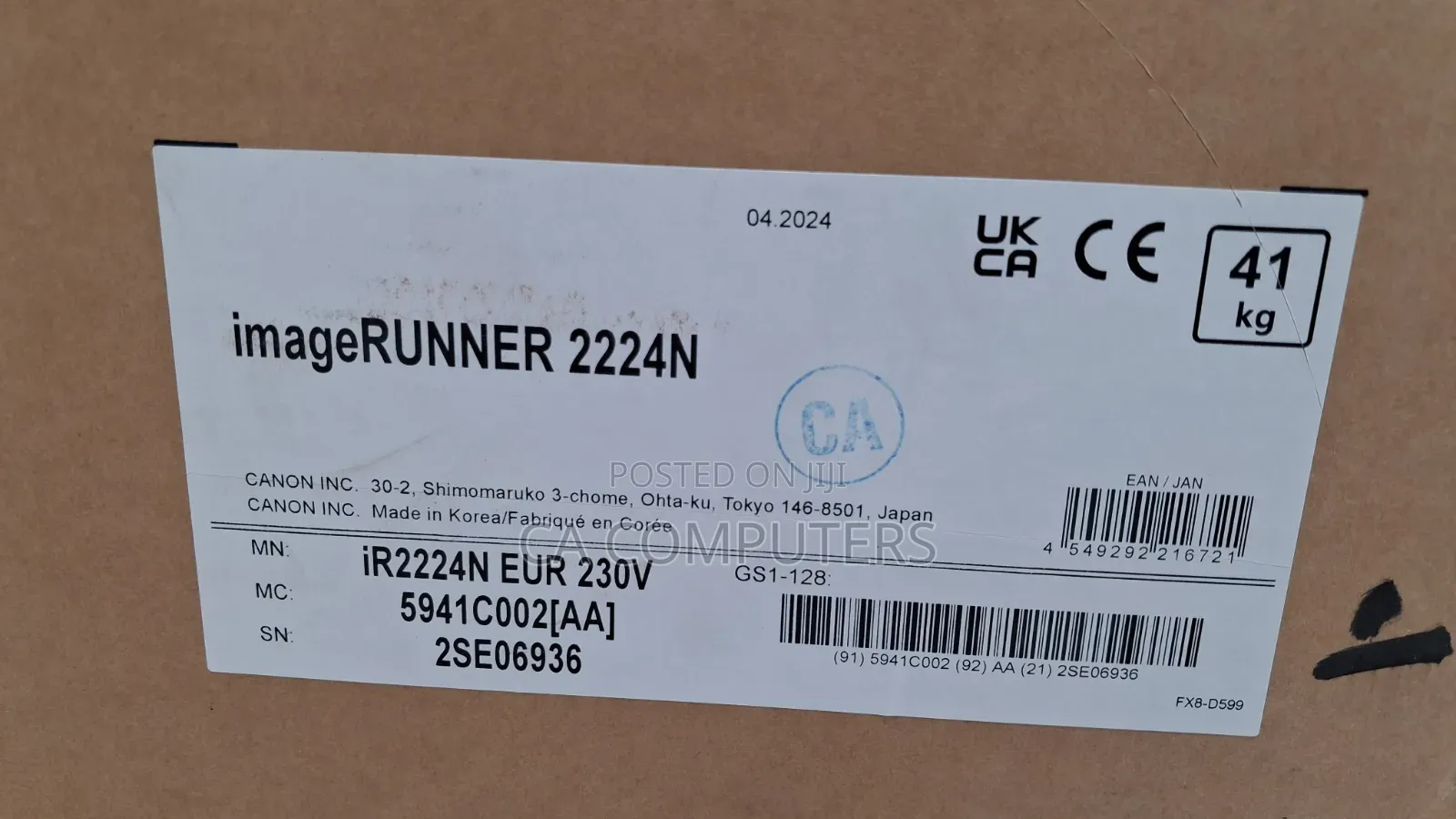 Canon Imagerunner 2224n