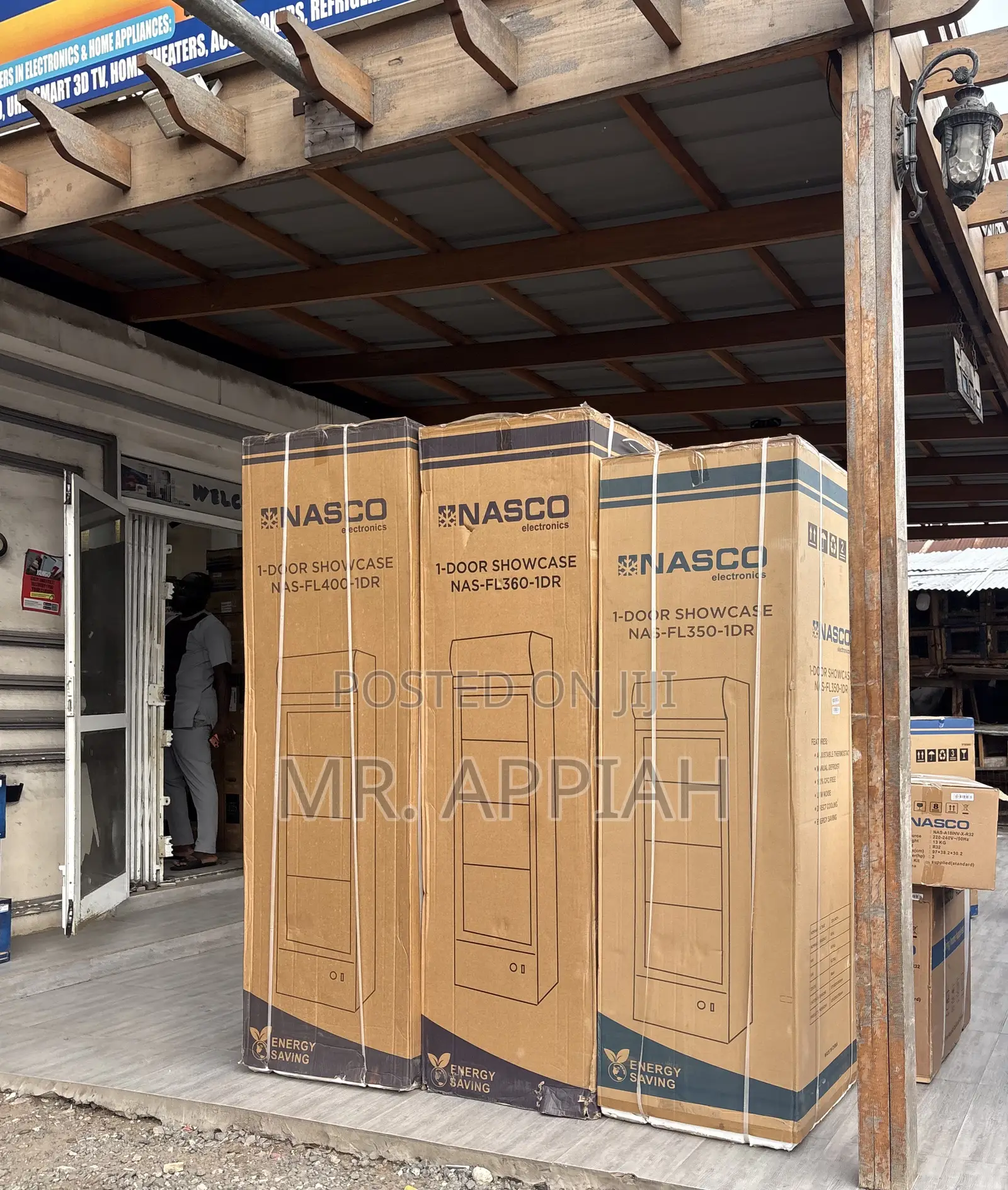 Lovely Nasco Single Door Display Fridge(Nas-Fl360-1dr-1)298liters