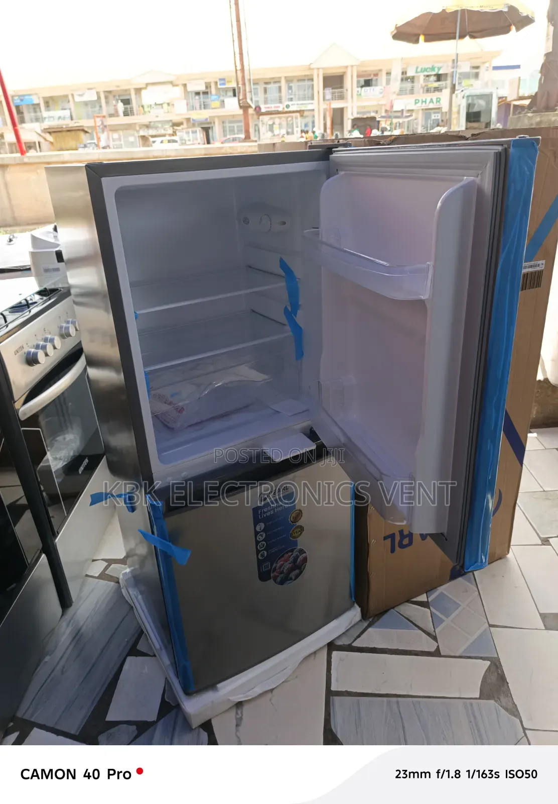 Pearl 108liter Double Door Fridge Bottom Freezer