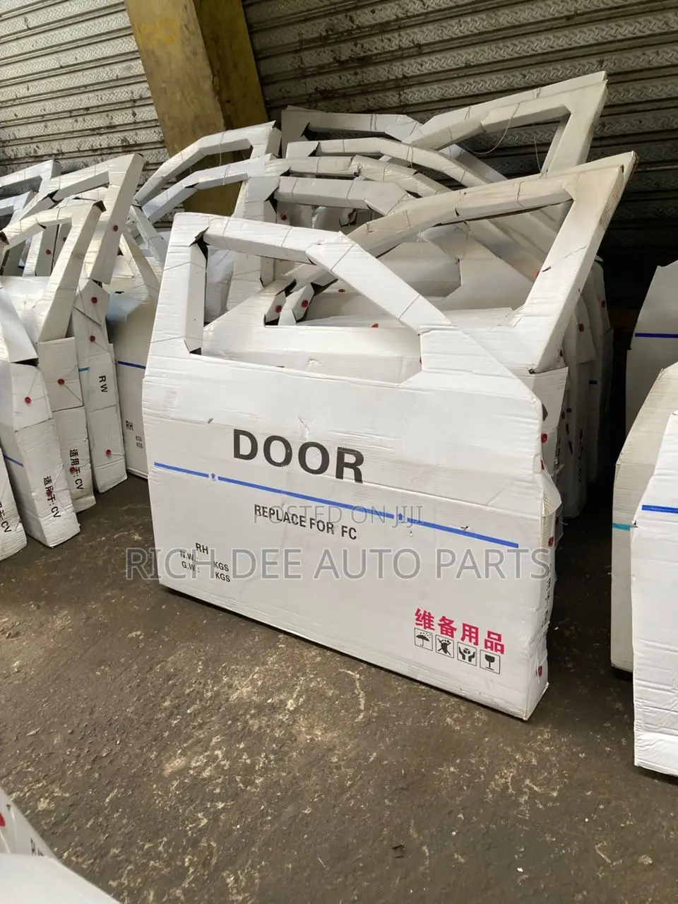 Civic 16 Front Doors 2016, 2017, 2018, 2019 2020 Left and Right Empty