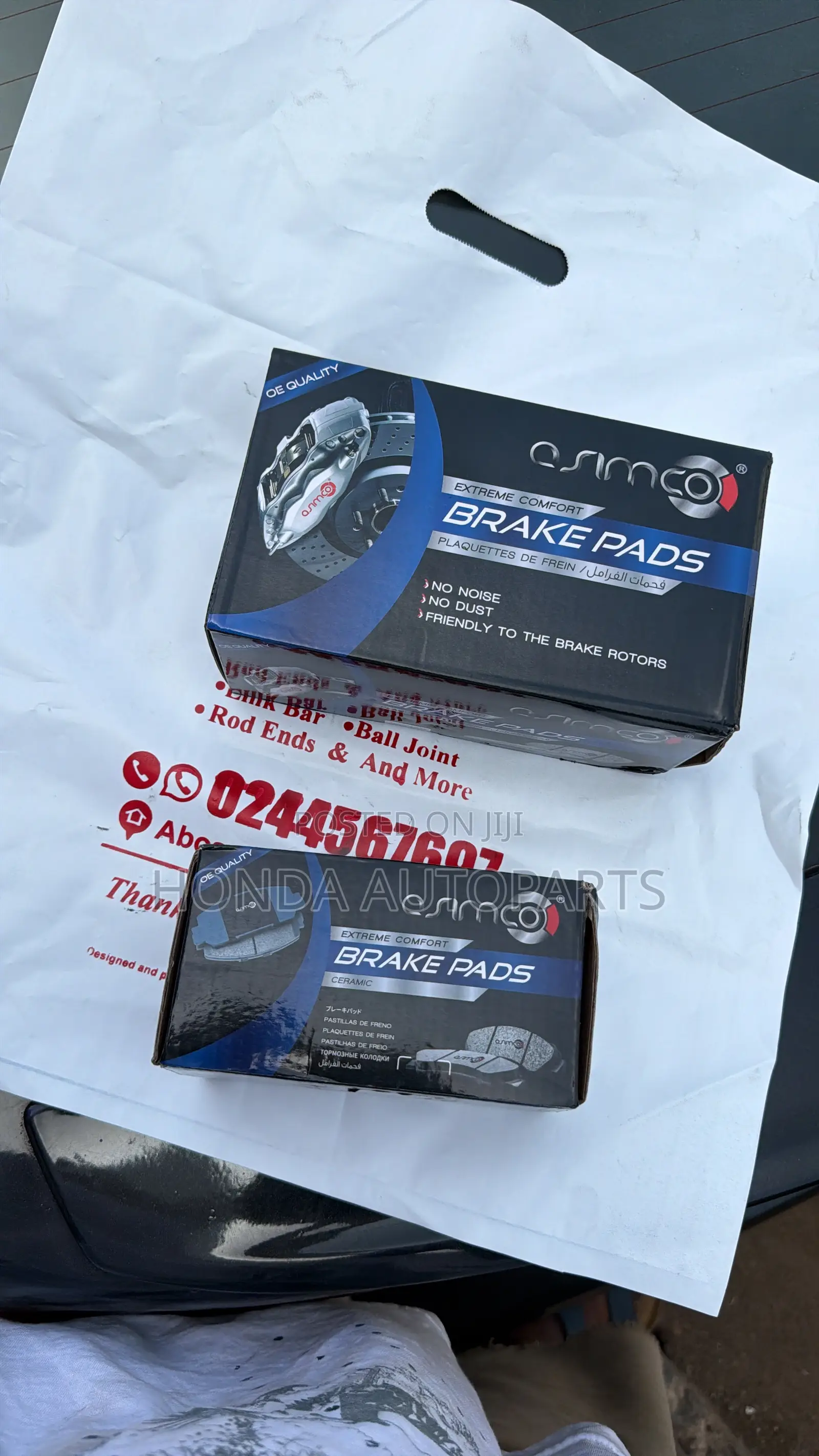Honda Civic 2016, Front and Back Break Pad.