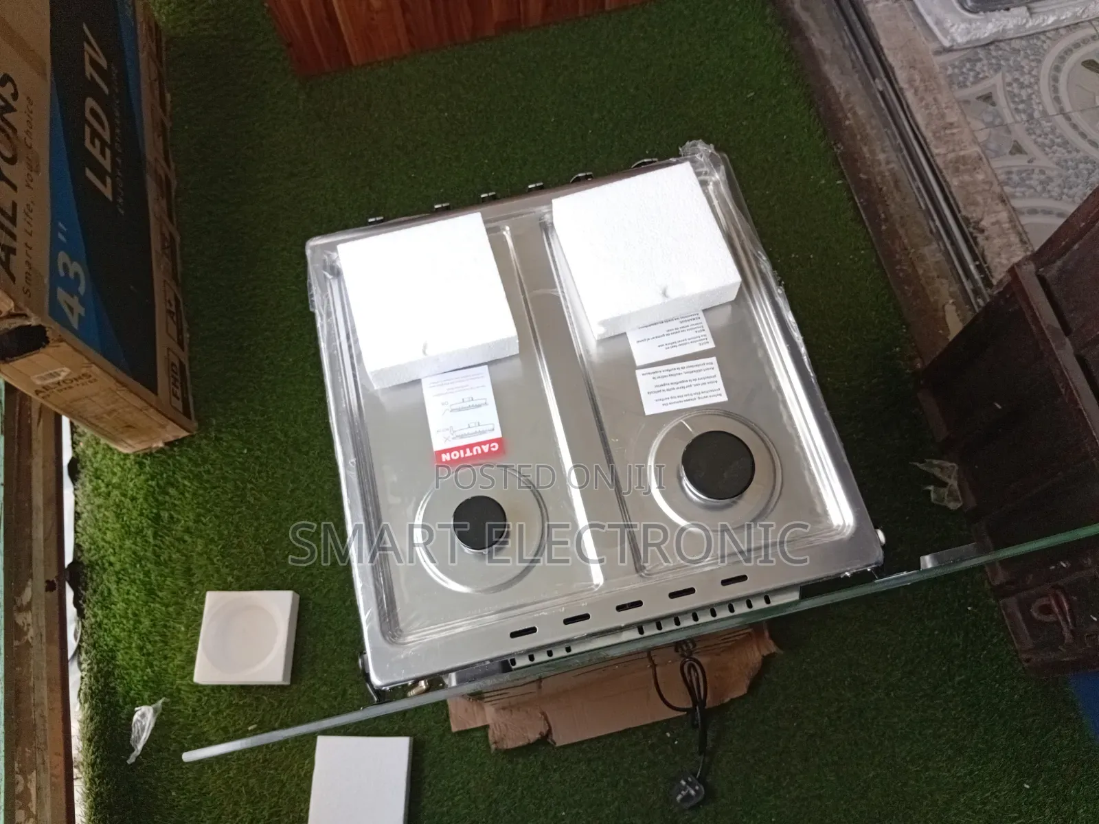 Icona Stainless Finish Single Gas Burner