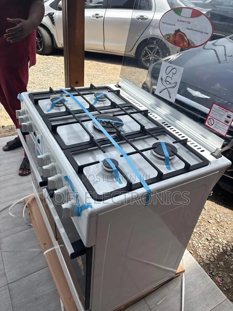 Mediatech 60x90 Stainless Steel Gas Cooker With Oven