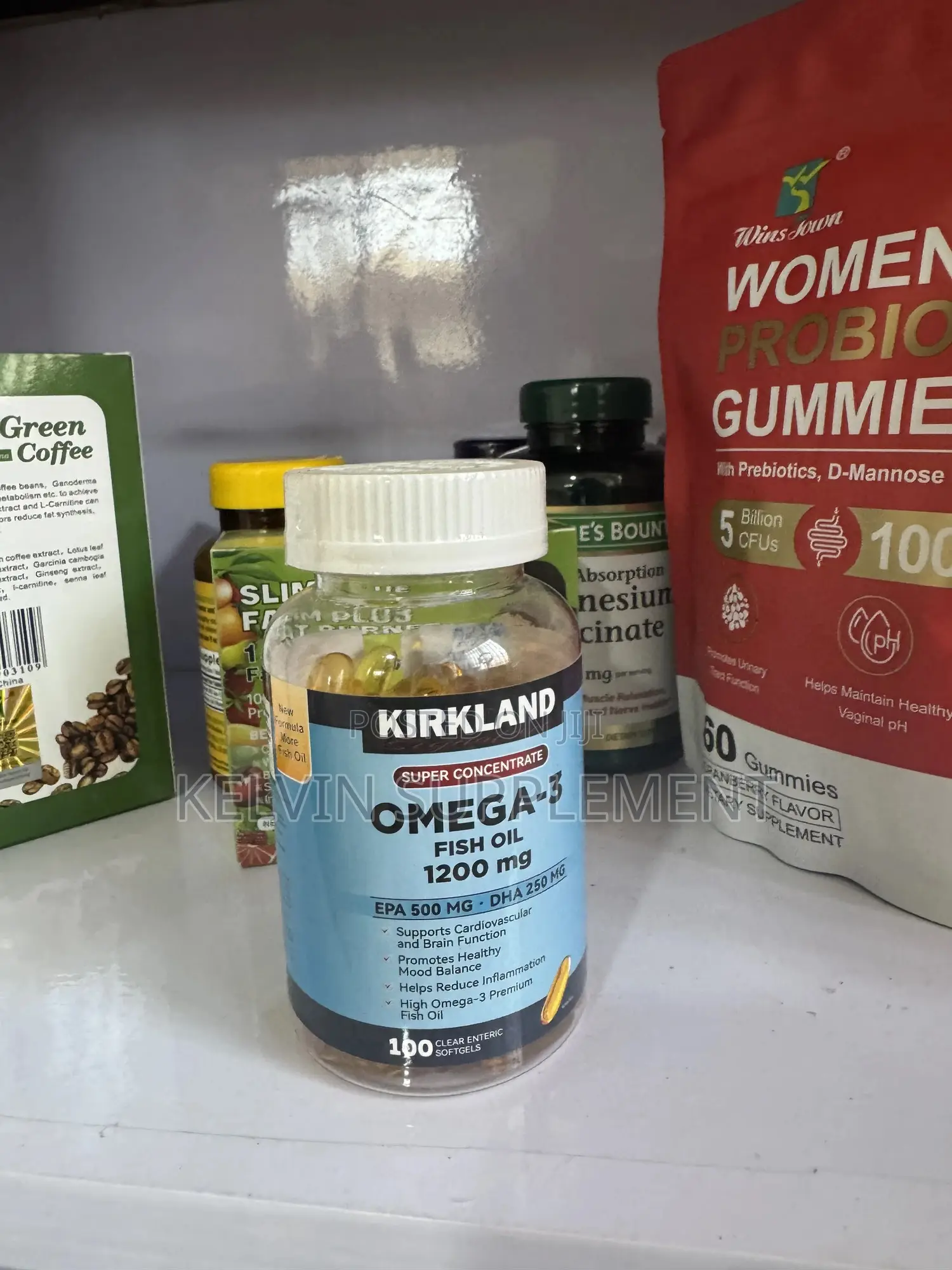 Kirkland Omega-3 Fish Oil 1200mg