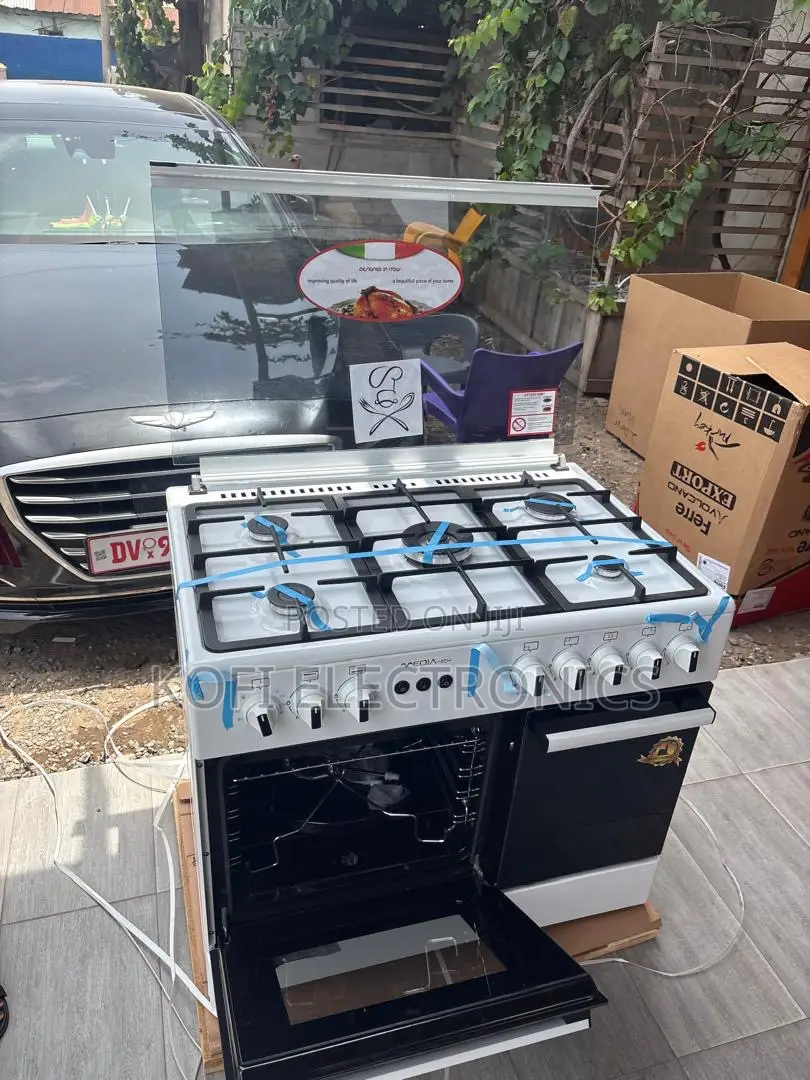 Mediatech 60x90 Gas Cooker With Easy Clean Surface Design