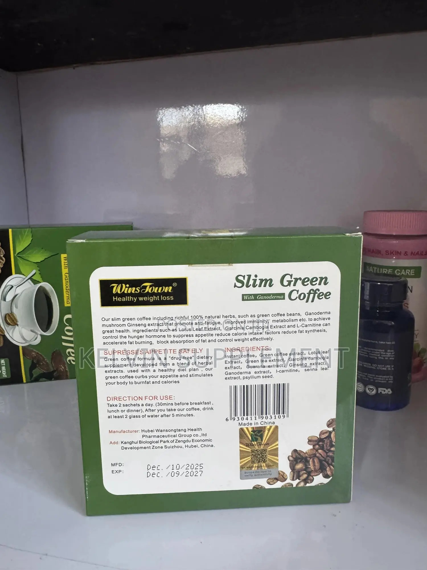 Winstown Slim Green Coffee