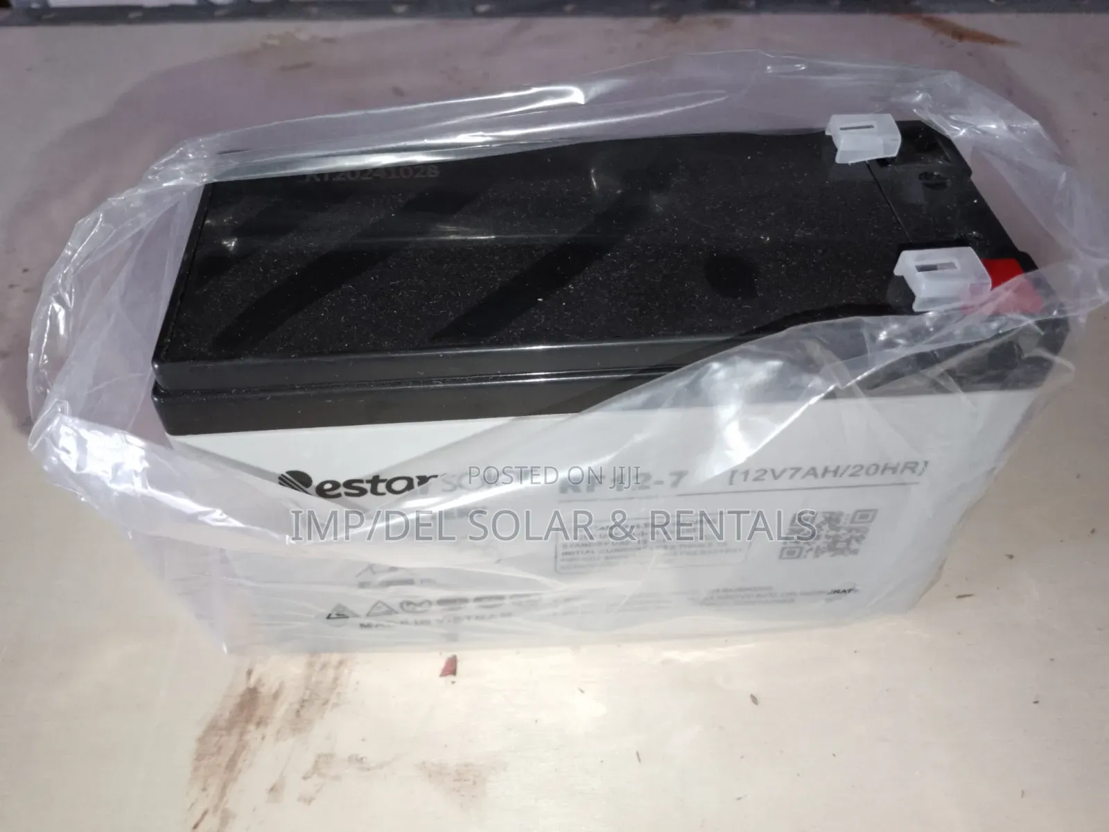 12v 7ah Gel Solar Battery, Motorcycle, Ups, Energizer System Battery