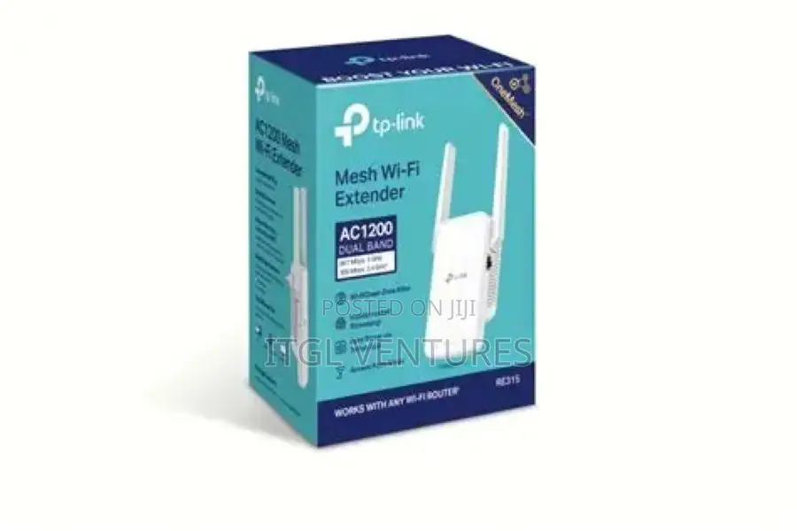 Tp-Link Ac1200 Mesh Wi-Fi Range Extender(Re315)