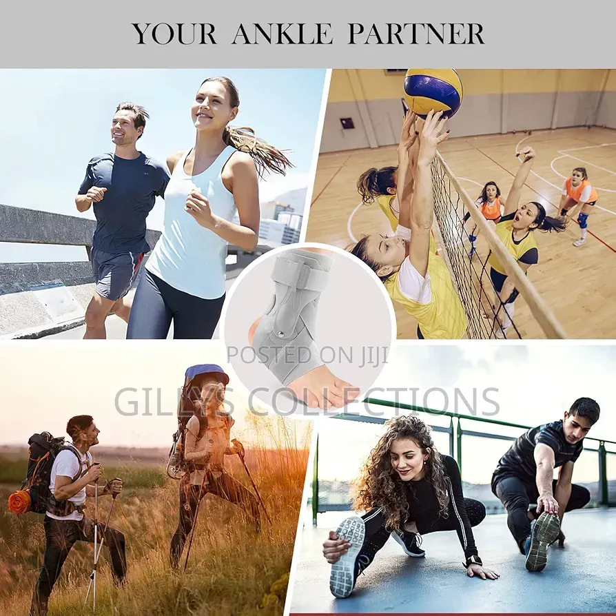 (119) Ankle Brace for Women Men, Adjustable Ankle Braces for Sprained