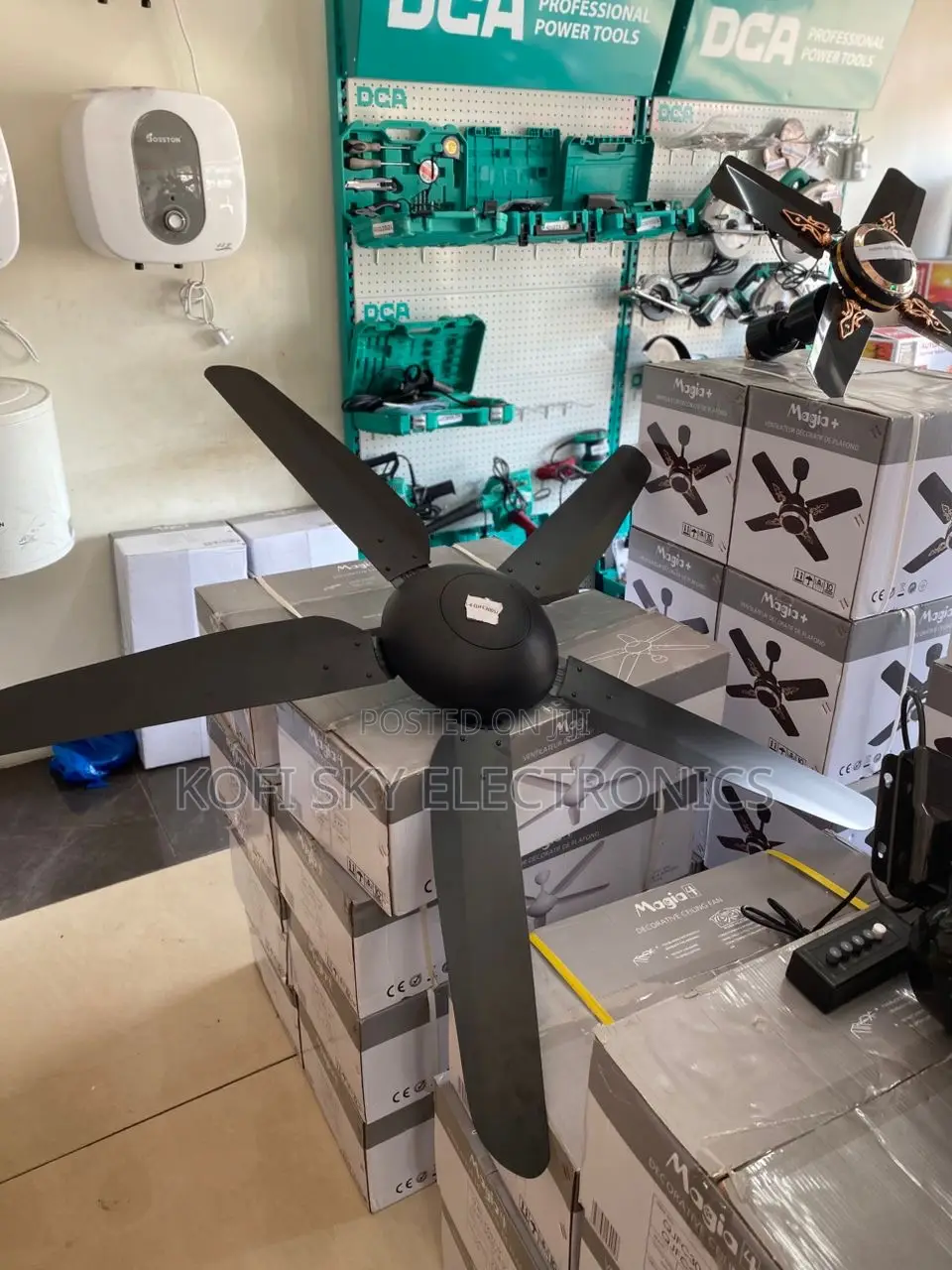 Massively Magia 5blade Long Blade Ceiling Fan