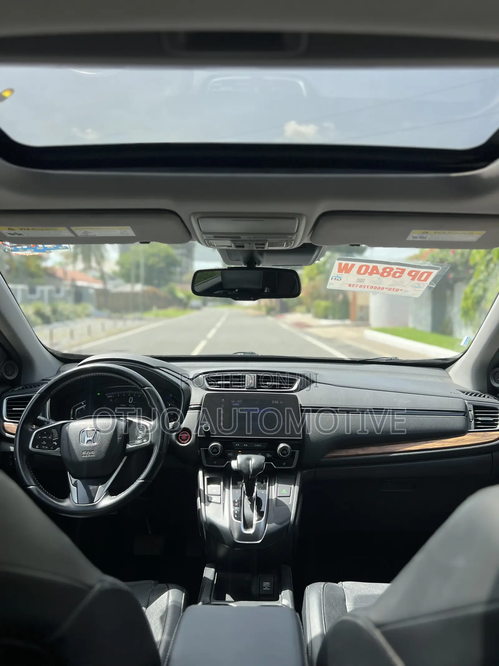 Honda CR-V Touring AWD 2018 Black