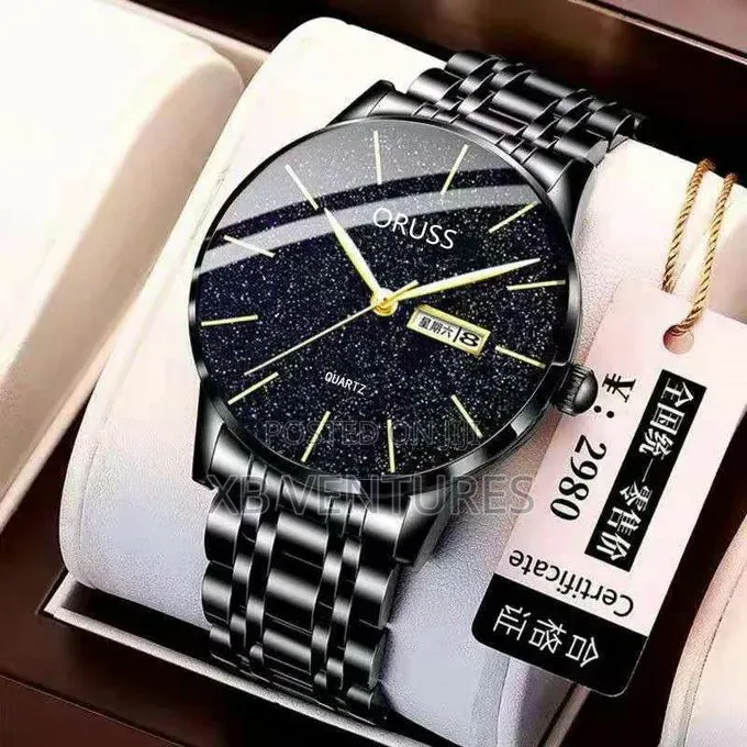 Starry Sky Steel Belt Waterproof Watch