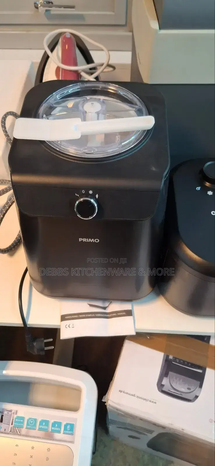 Primo 1.2lt Ice Cream Maker Germany