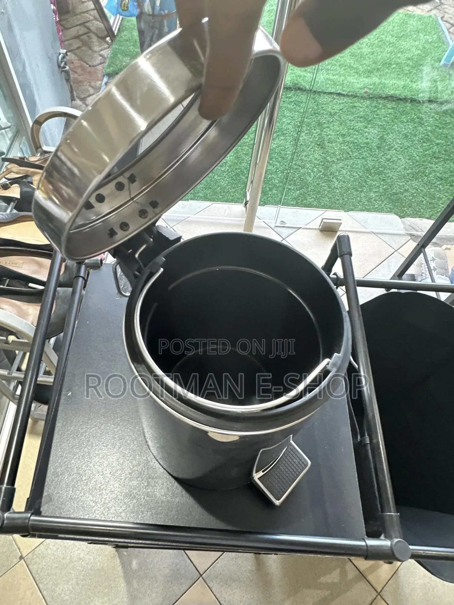 Pedal Bin With Reliable Foot Pedal Mechanism 5ltr