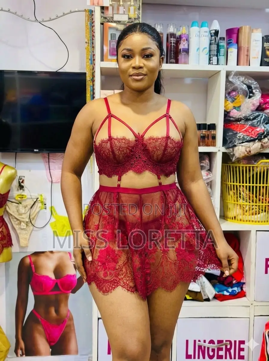 See Through Nightie With Panty Set