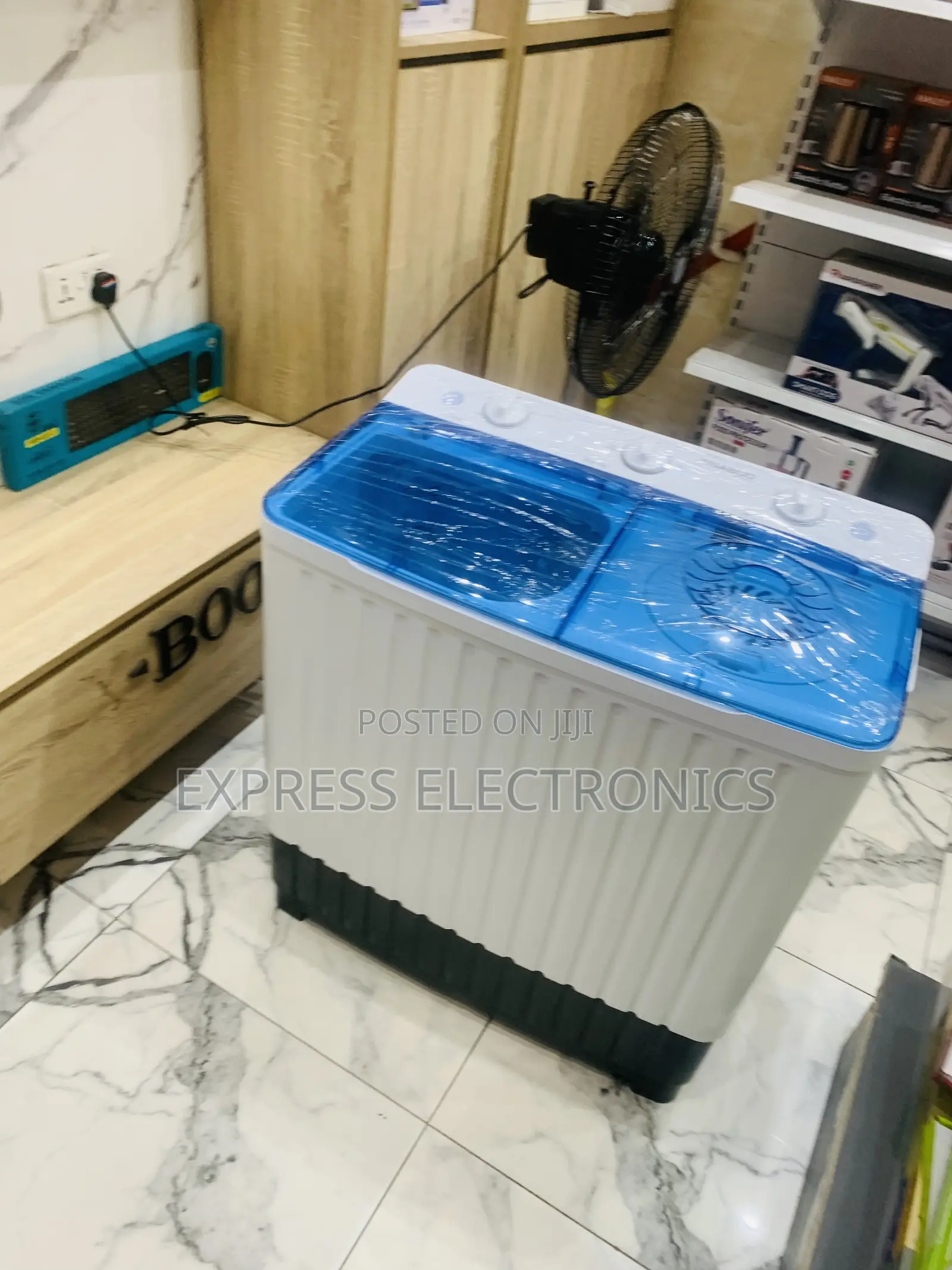 Call for the Nasco 10kg Topload Twintub Washing Machine
