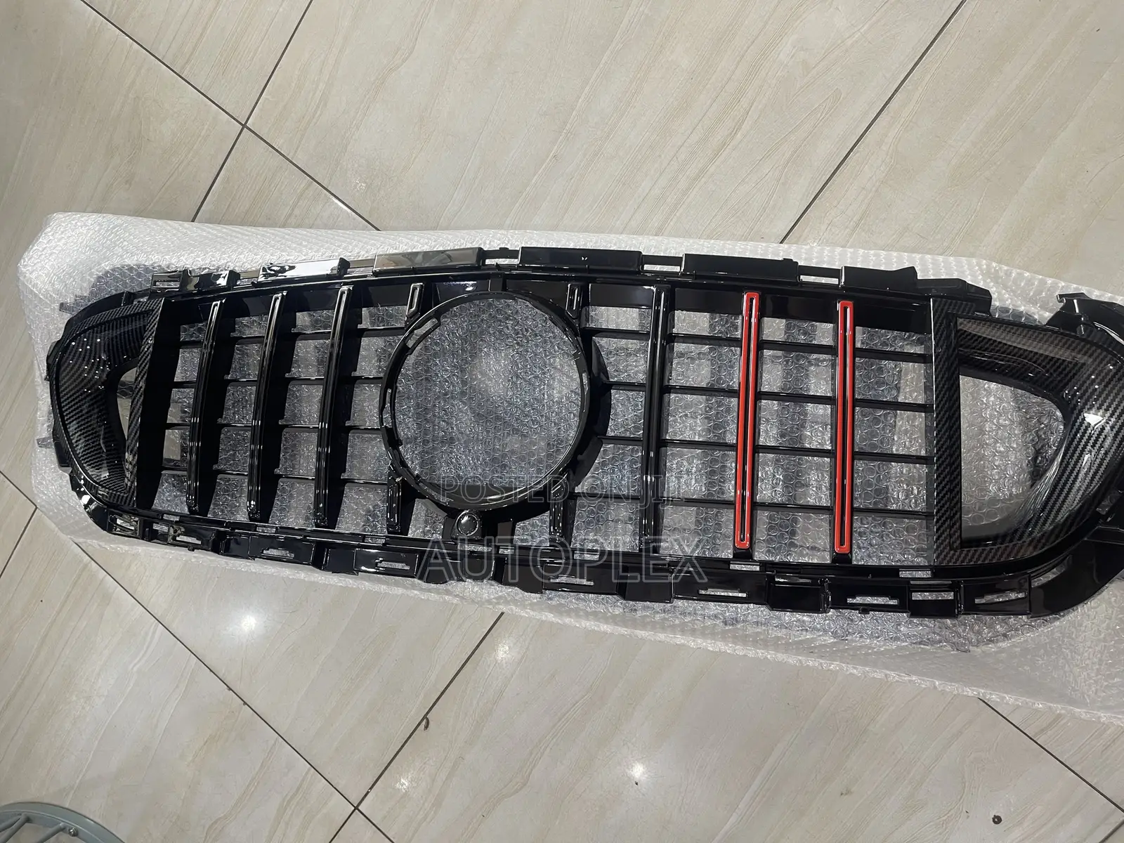 Gt Amg E Class Conversion Upgrade Bstyle Front Grille Abs Rhombic