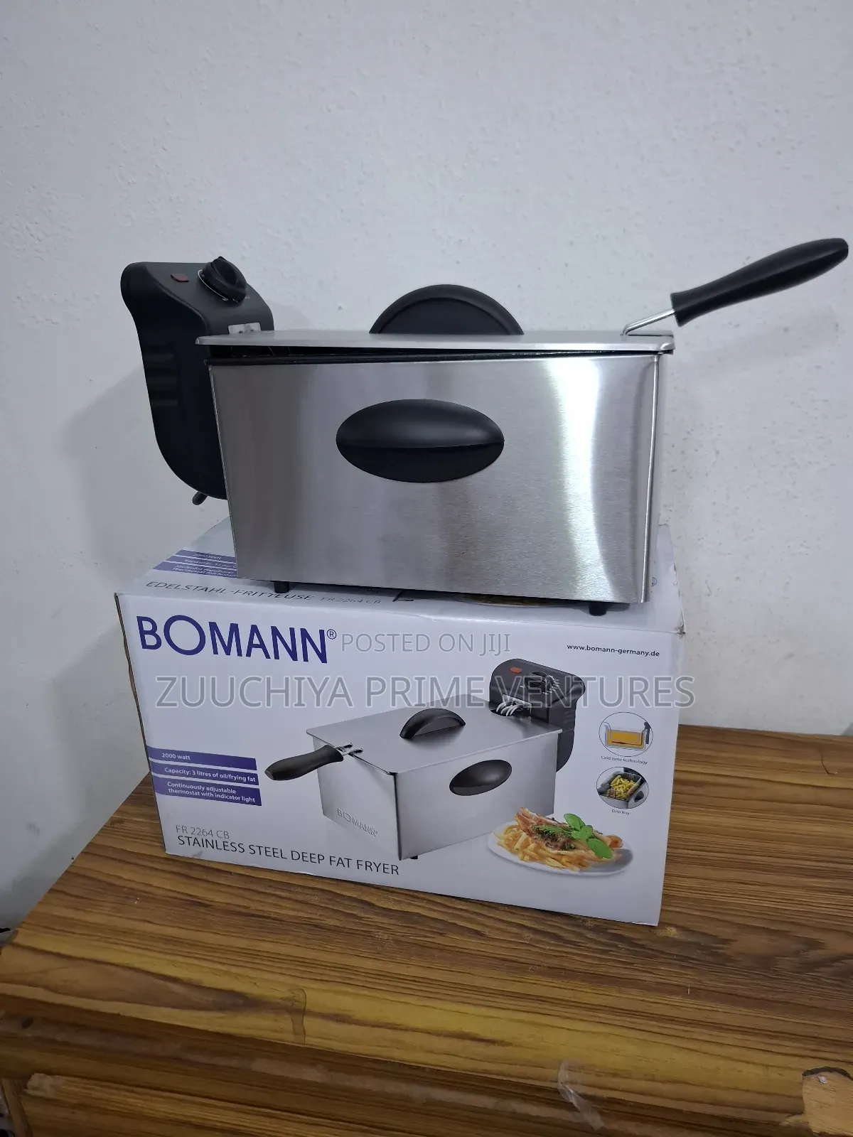 3.L Bomann Deep Fryer From Germany 