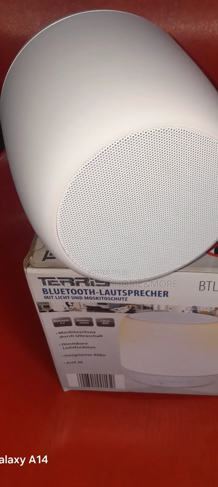 Terris Bluetooth Speaker With Light And Mosquito Speaker Music Box