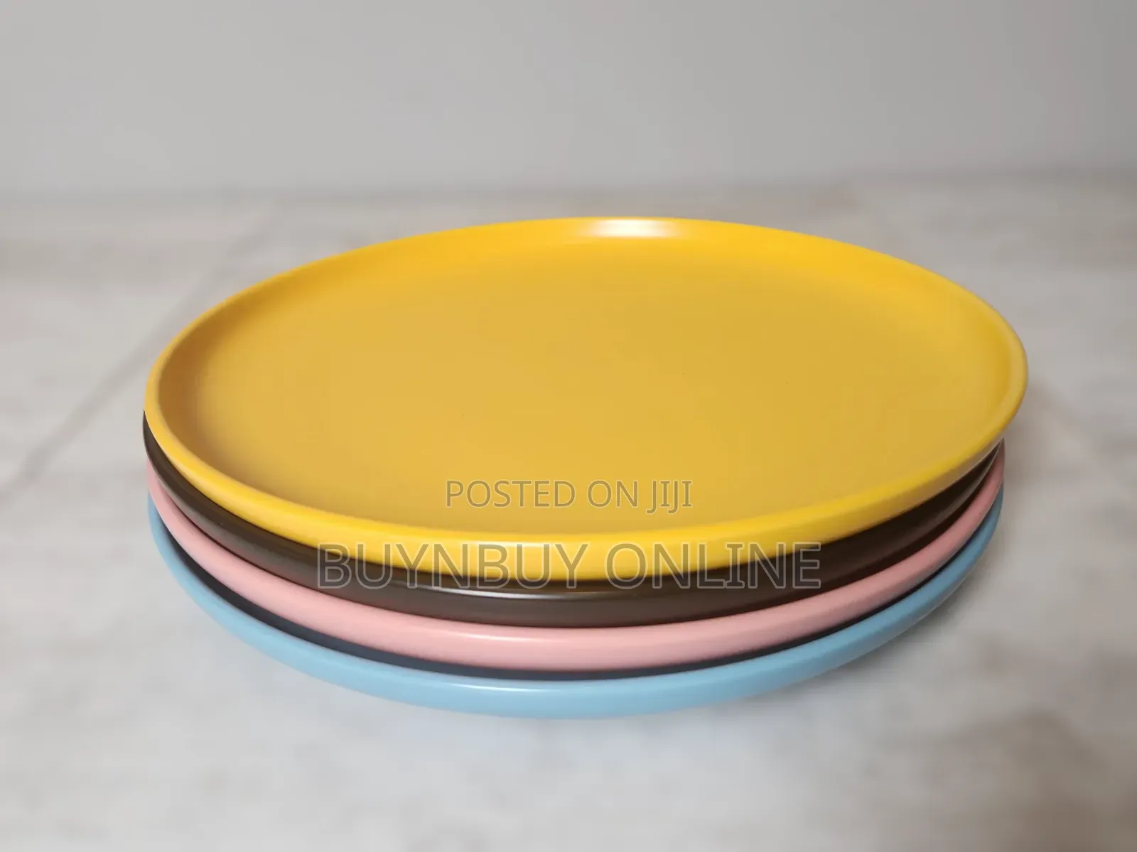 Colorful Dinner Plates Set of 4