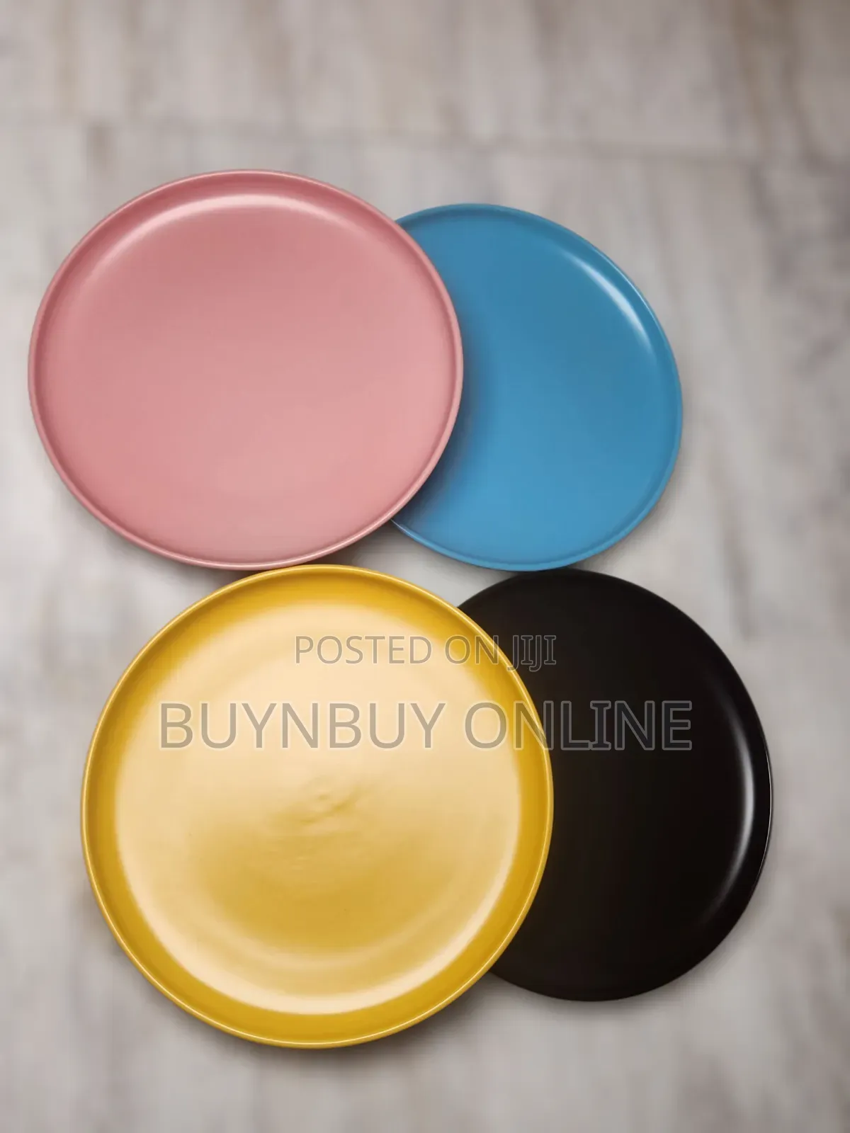 Colorful Dinner Plates Set of 4