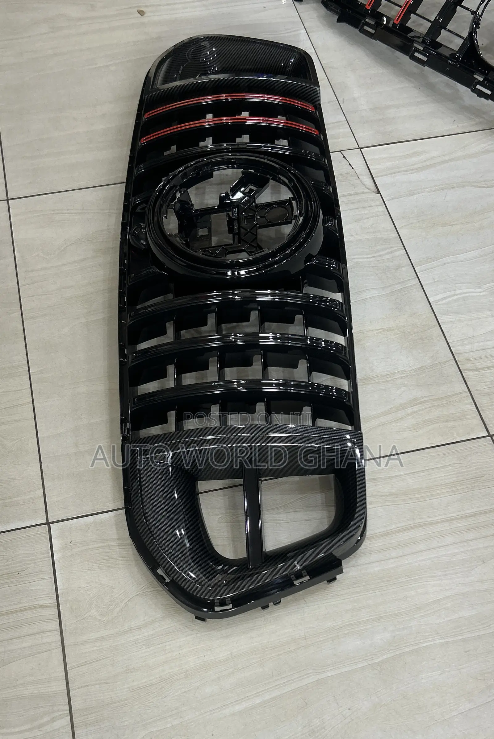 Mercedes Benz Gle Grill Replacement Brabus Style Carbon 2020-2025