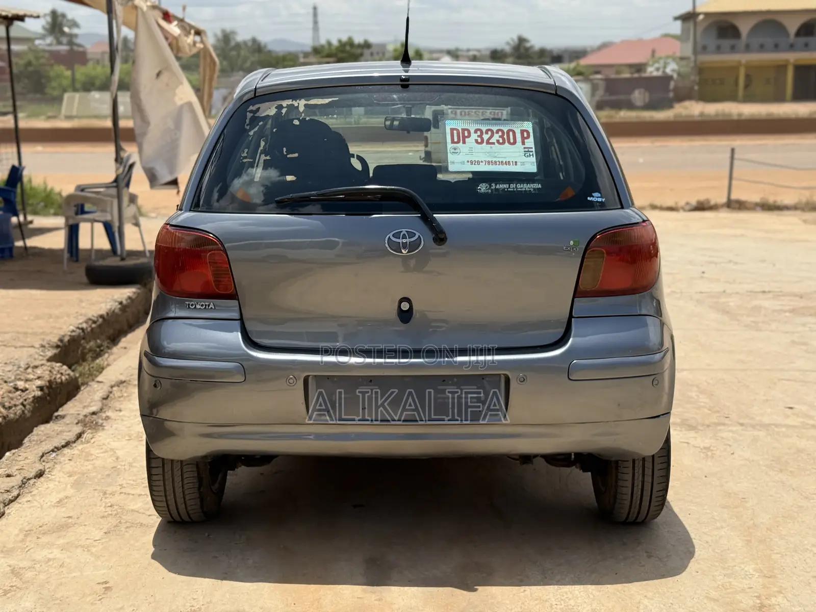 Toyota Yaris 2004 Gray