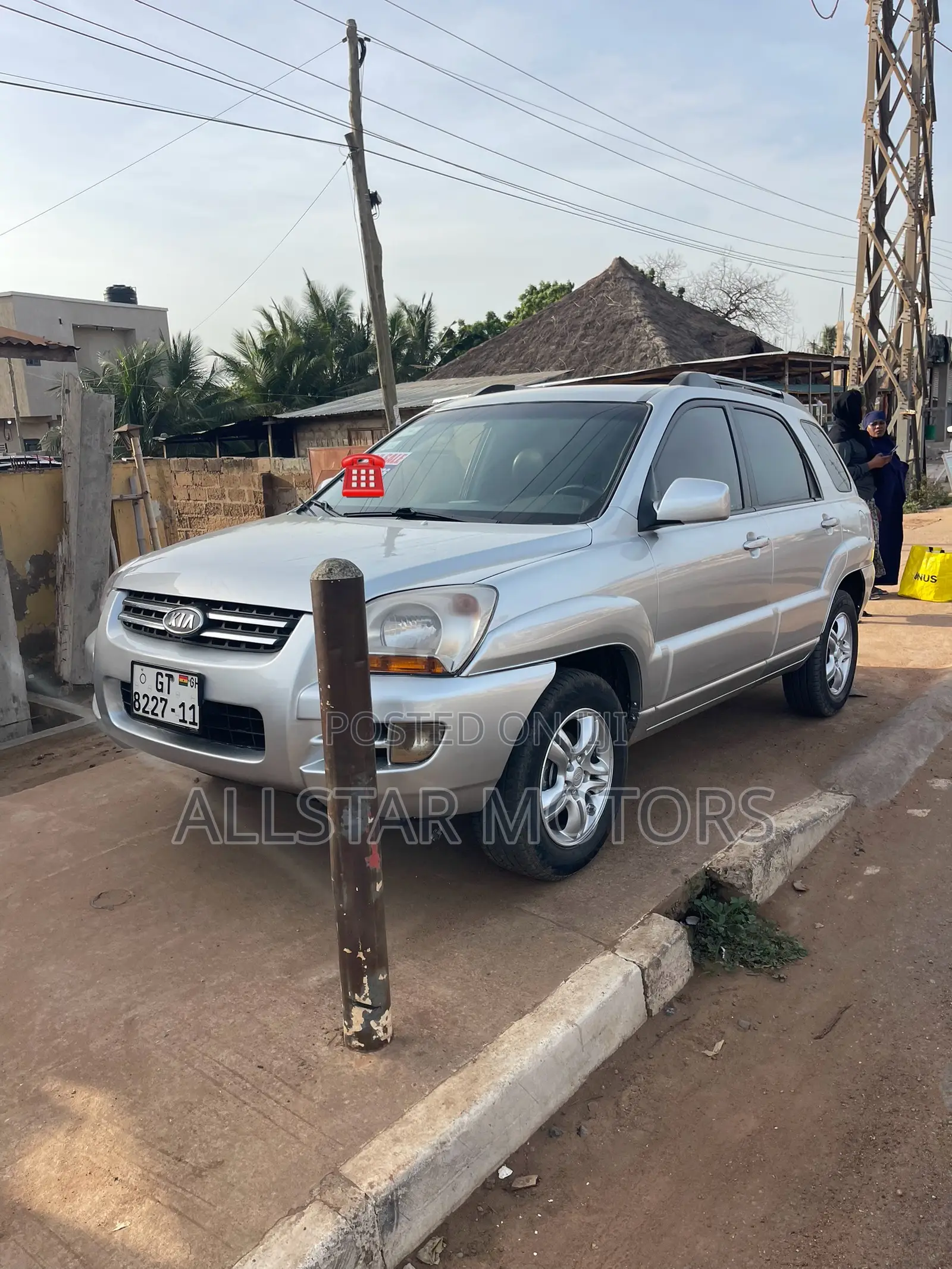 Kia Sportage EX 4dr SUV 4x4 (2.7L 6cyl 4A) 2005 Silver