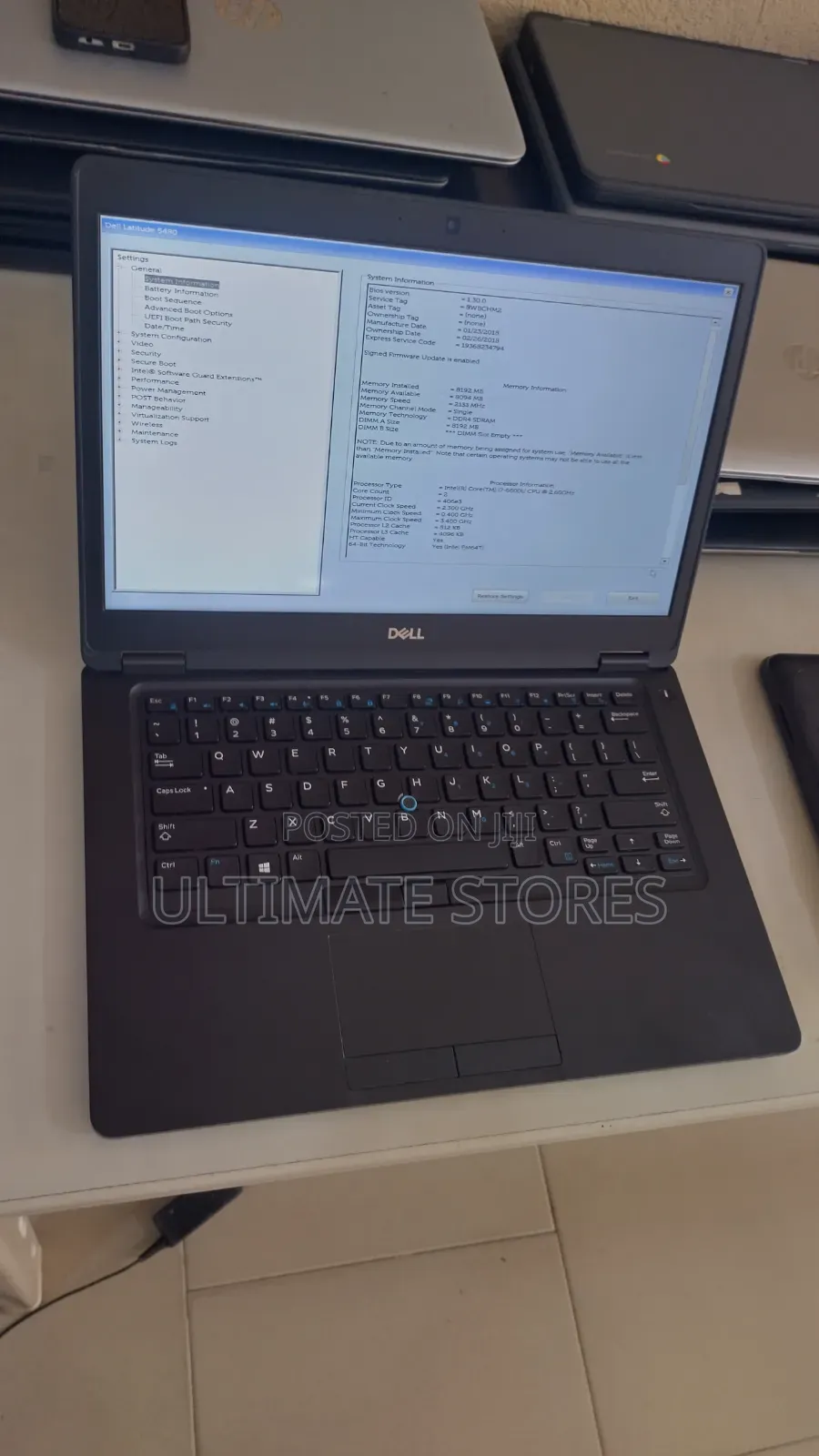 Laptop Dell 8GB Intel Core i7 SSD 256GB
