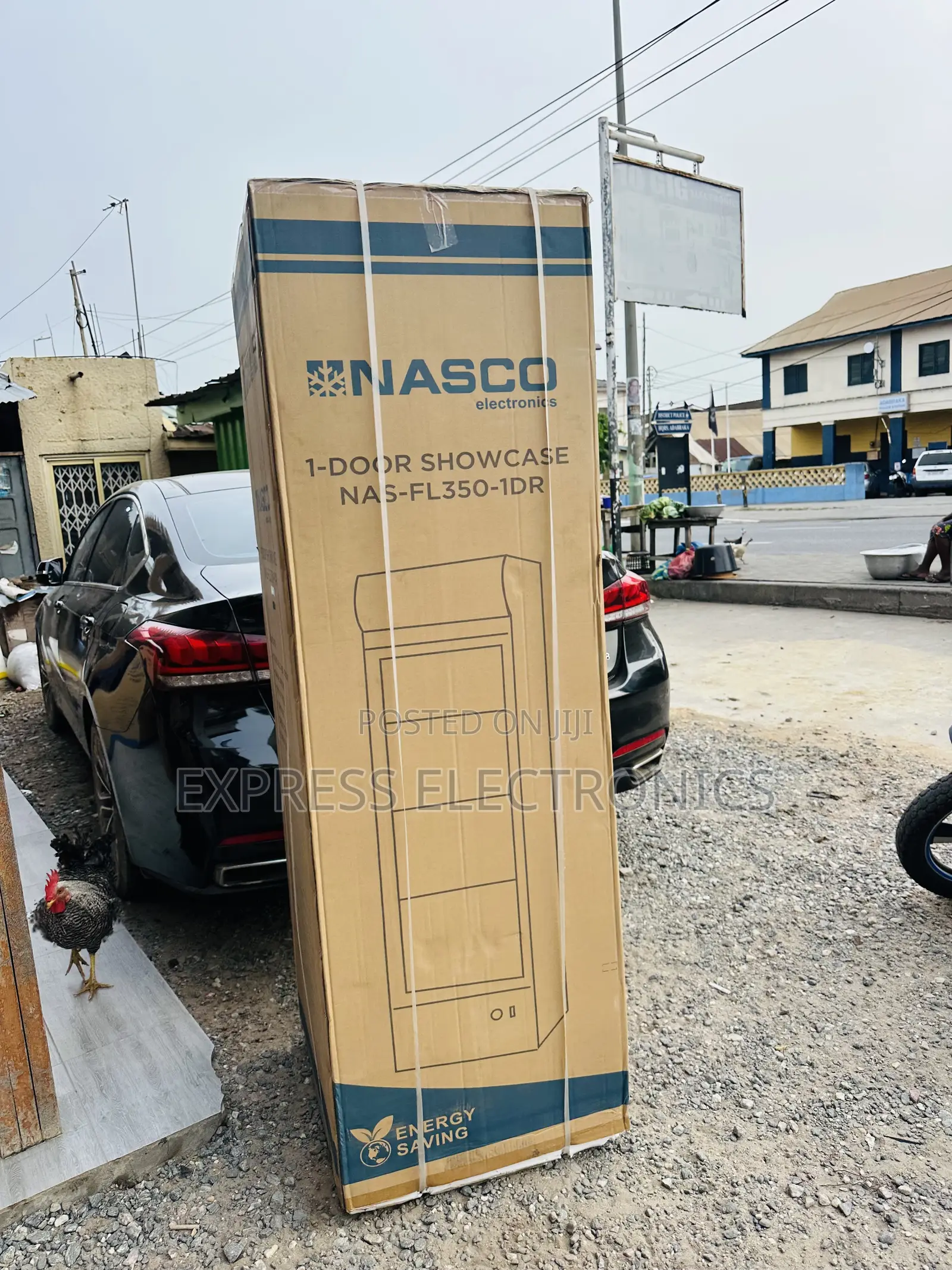 Ultra Modern Sleek Display Fridge Nasco Nas-Fl350fl