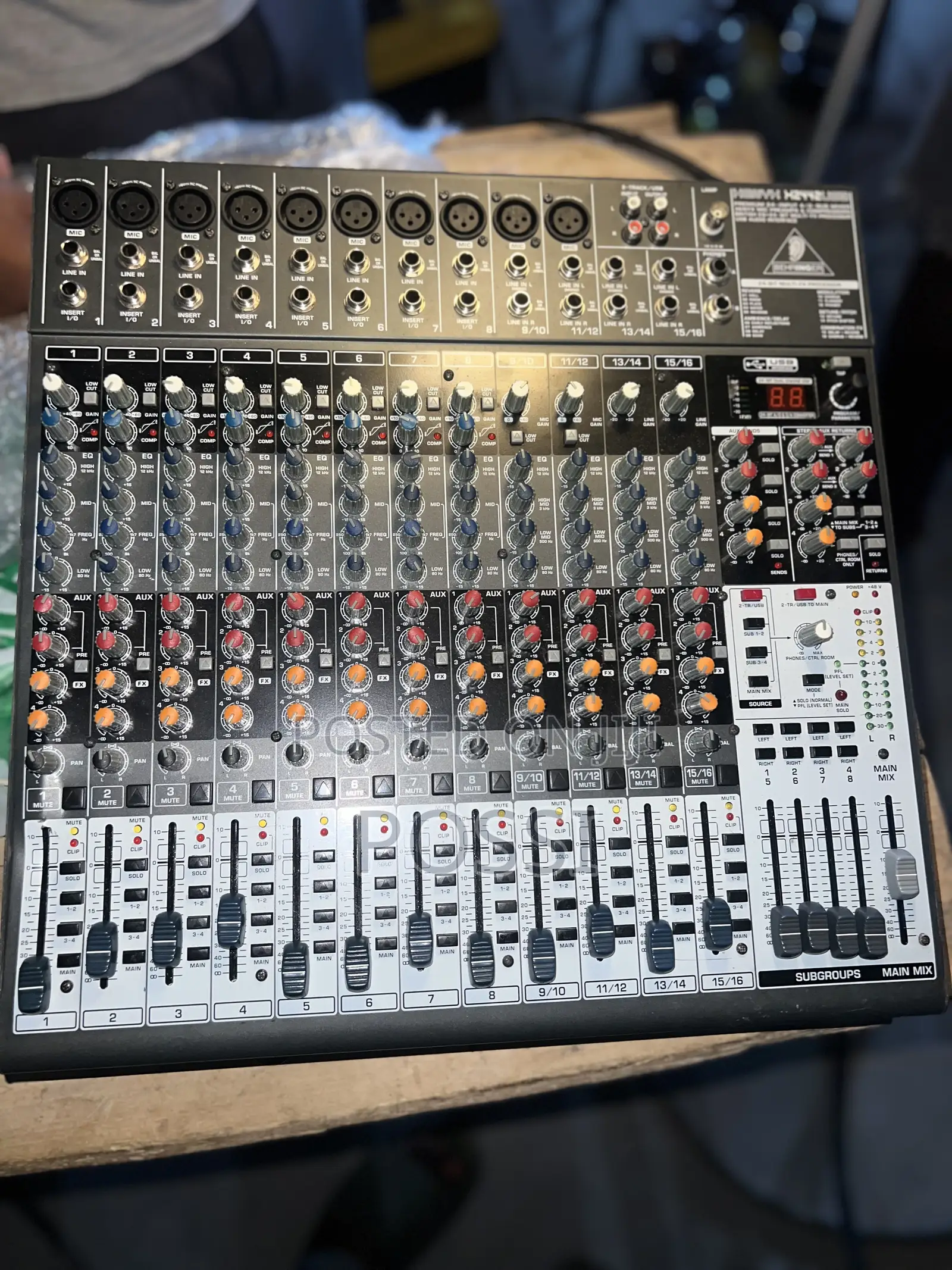 24 Channel 16 Inputs Behringer Mixer From Germany