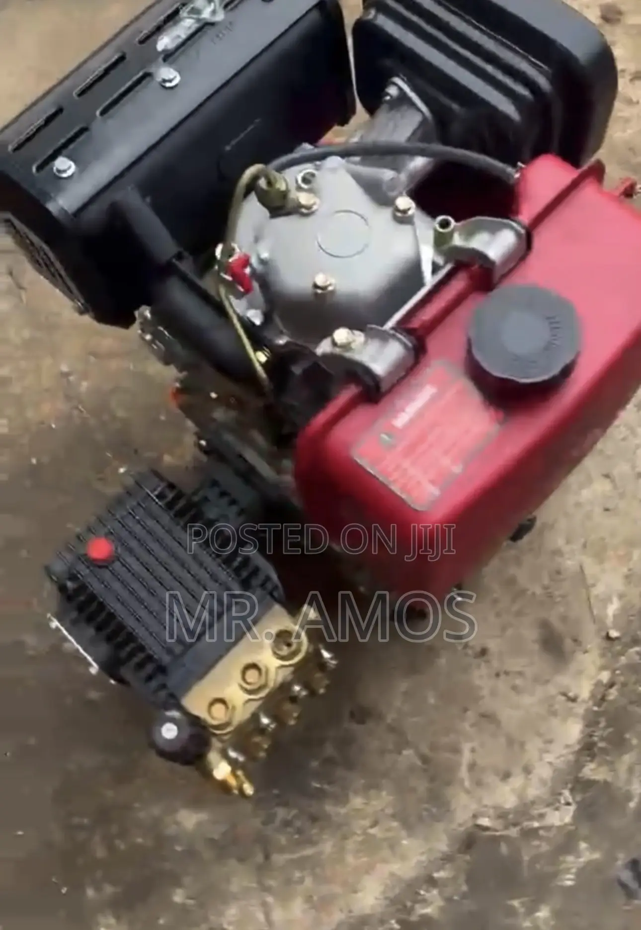 Key Start Diesel Powered Heavy Duty Pressure Washer