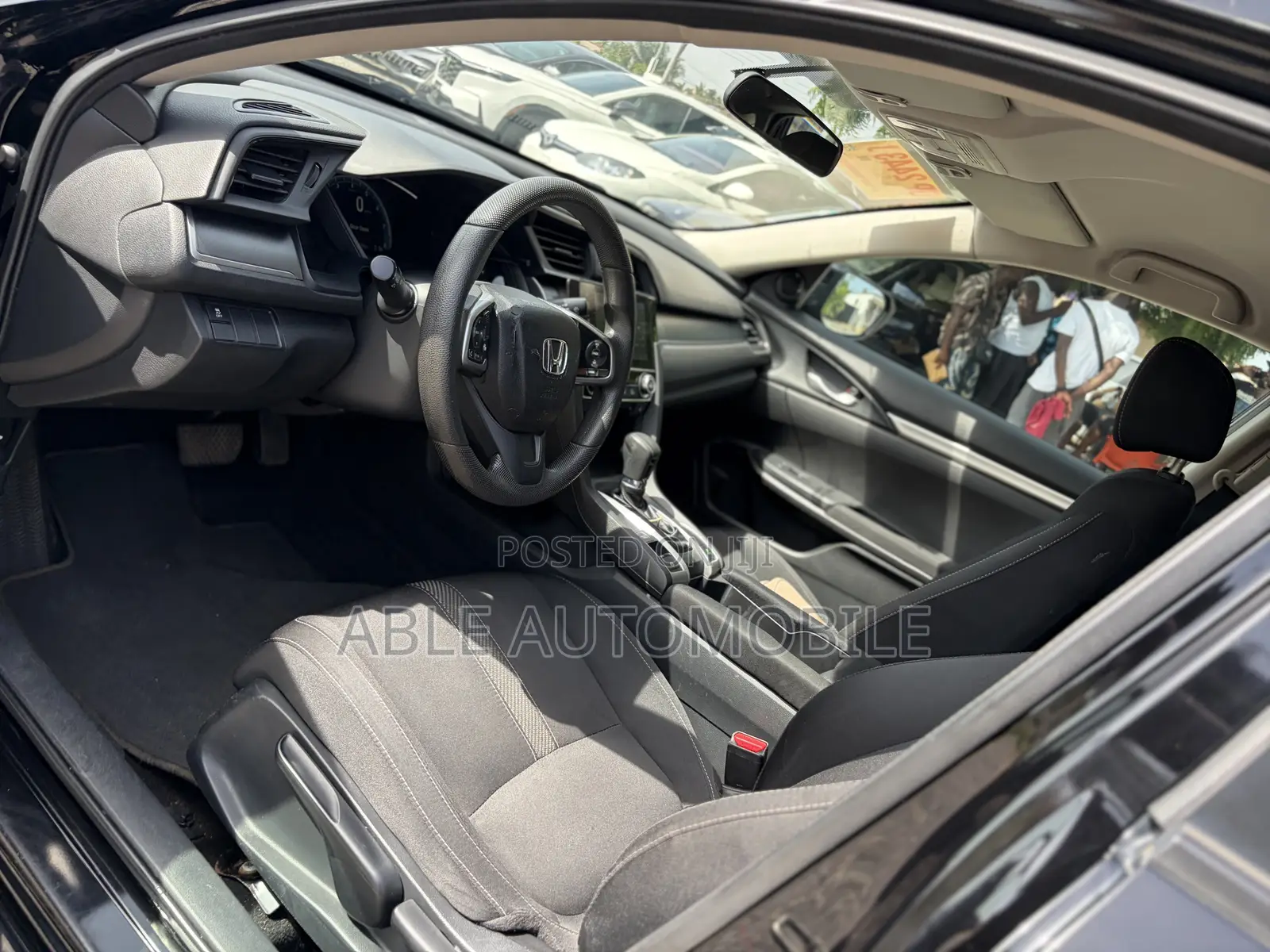 Honda Civic EX 4dr Sedan (1.5L 4cyl) 2016 Black