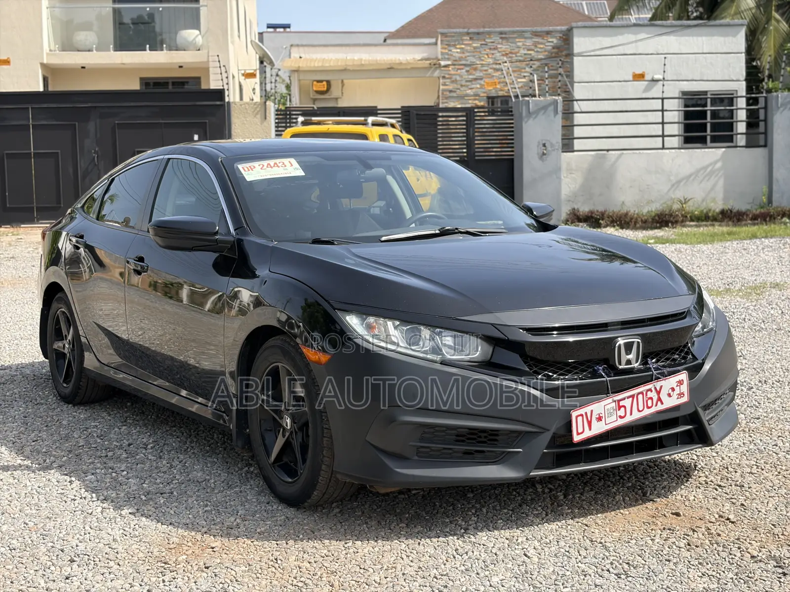 Honda Civic EX 4dr Sedan (1.5L 4cyl) 2016 Black